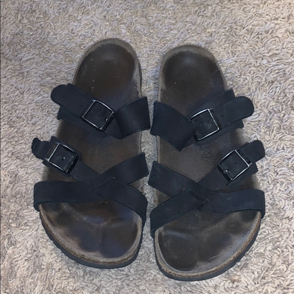 Black sandals